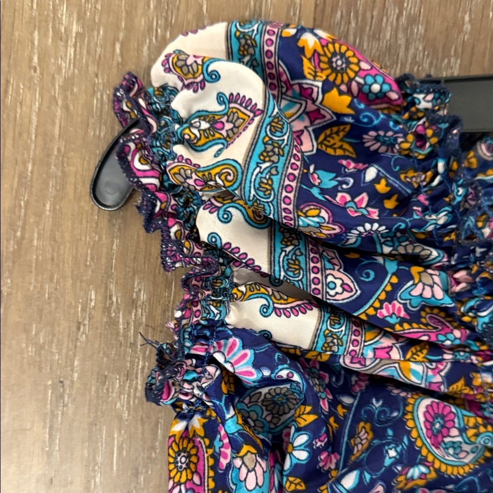 Zury Silk Floral Blue Maxi Dress - Picture 5 of 10